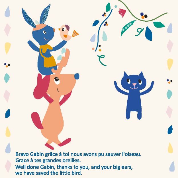 Gabin Rabbit Activity Mat by ebulobo