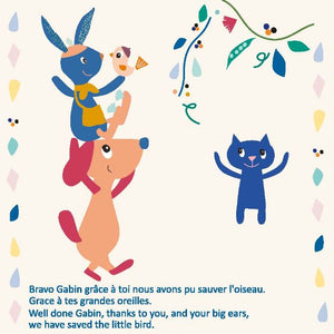 Gabin Rabbit Activity Mat by ebulobo - Kids Happy House