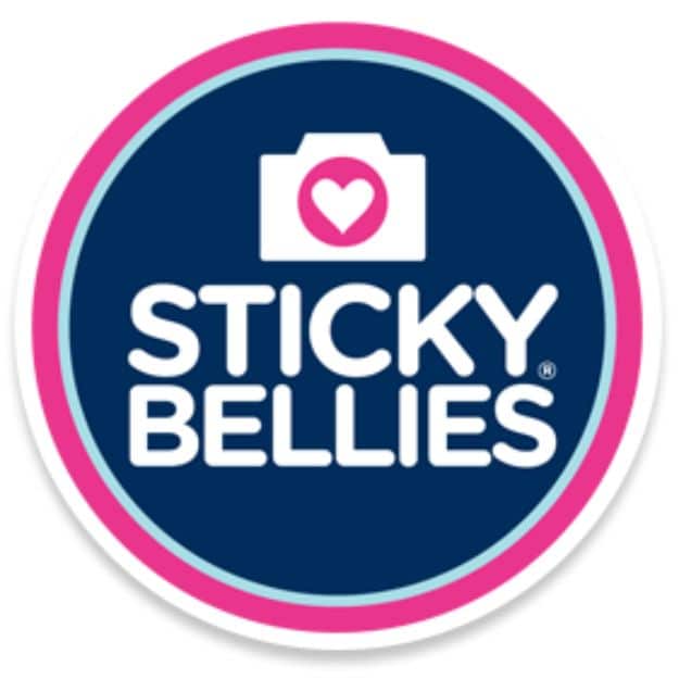 Sale: Sticky Bellies Baby Milestones by Month Sticker Sets