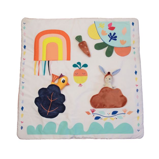 Gabin Rabbit Activity Mat by ebulobo
