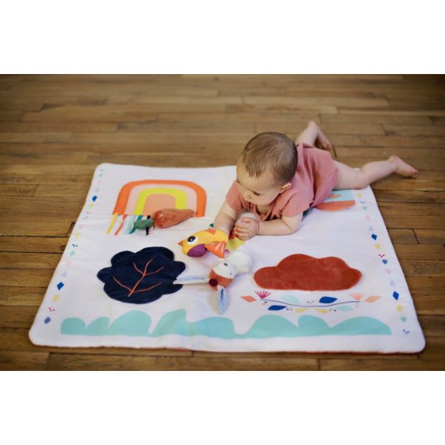 Gabin Rabbit Activity Mat by ebulobo